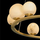 Alabaster Chandeliers Spain Dining Room-Blushlighting