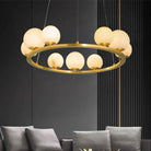 Alabaster Chandeliers Spain Dining Room-23.62"D*47.24"H-Blushlighting