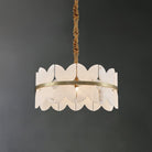 Alabaster Cloudscape Chandelier with 1/2 layer - 1 layer 11.8" x H 8.7" / Dia 30cm x H 22cmBlushlighting