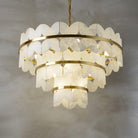 Alabaster Cloudscape Chandelier with 1/2 layer - 3 layers 31.5" x H 19.7" / Dia 80cm x H 50cmBlushlighting