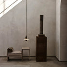 Alabaster Comet Pendant Lamp - D 40cm x H 45cm / ∅ 15.7″ x H 17.7″BlackWarm LightBlushlighting