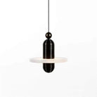 Alabaster Comet Pendant Lamp - D 28cm x H 31.5cm / ∅ 11″ x H 12.4″BlackWarm LightBlushlighting