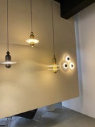 Alabaster Comet Pendant Lamp - D 40cm x H 45cm / ∅ 15.7″ x H 17.7″BlackWarm LightBlushlighting