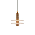 Alabaster Comet Pendant Lamp - D 40cm x H 45cm / ∅ 15.7″ x H 17.7″GoldWarm LightBlushlighting