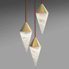 Alabaster Cone Pendant Light-Pendant for living room,Pendant for kitchen,Pendant for bathrooms,Pendant for bedrooms,Pendant for foyer,Pendant for stairways,Pendant for dining room-Blushlighting-Blushlighting