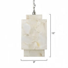 Alabaster Cube Pendant Light - Blushlighting