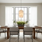 Alabaster Cube Pendant Light - Blushlighting