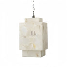 Alabaster Cube Pendant Light - Blushlighting