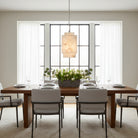 Alabaster Cube Pendant Light-Blushlighting-Blushlighting