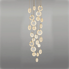 Alabaster Cuboid Dining Room Chandelier,Dining Room Chandelie-chandelier-Blushlighting-24-Lights 39"-Blushlighting