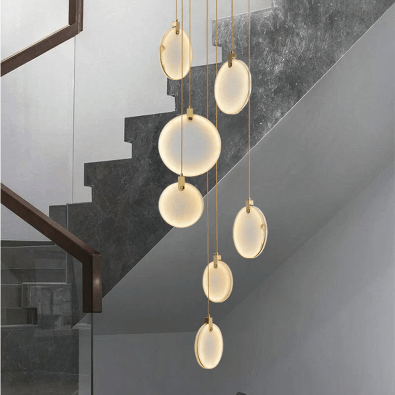 Alabaster Cuboid Dining Room Chandelier,Dining Room Chandelie-chandelier-Blushlighting-7-Lights 15"-Blushlighting