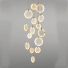 Alabaster Cuboid Dining Room Chandelier,Dining Room Chandelie-chandelier-Blushlighting-Blushlighting