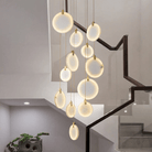 Alabaster Cuboid Dining Room Chandelier,Dining Room Chandelie-chandelier-Blushlighting-12-Lights 23"-Blushlighting