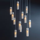 Alabaster Deco Cluster Chandelier - 12 - light ClusterBlushlighting