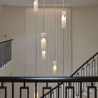 Alabaster Deco Cluster Chandelier-Chandelier-Blushlighting-Blushlighting