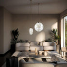 Alabaster Disc Pendant Light - D 9.8''Blushlighting