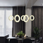 Alabaster Duplex Staircase Chandelier Light-Pendant for living room,Pendant for kitchen,Pendant for bathrooms,Pendant for bedrooms,Pendant for foyer,Pendant for stairways,Pendant for dining room-Blushlighting-5Lights-Blushlighting