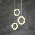 Alabaster Duplex Staircase Chandelier Light - 1LightsBlushlighting