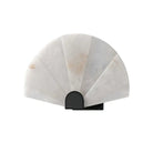 Alabaster Fan Wall Sconces - Blushlighting