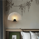 Alabaster Fan Wall Sconces - Blushlighting