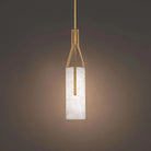 Alabaster Firenze 22in LED Pendant - BrassBlushlighting