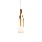 Alabaster Firenze 22in LED Pendant - BrassBlushlighting