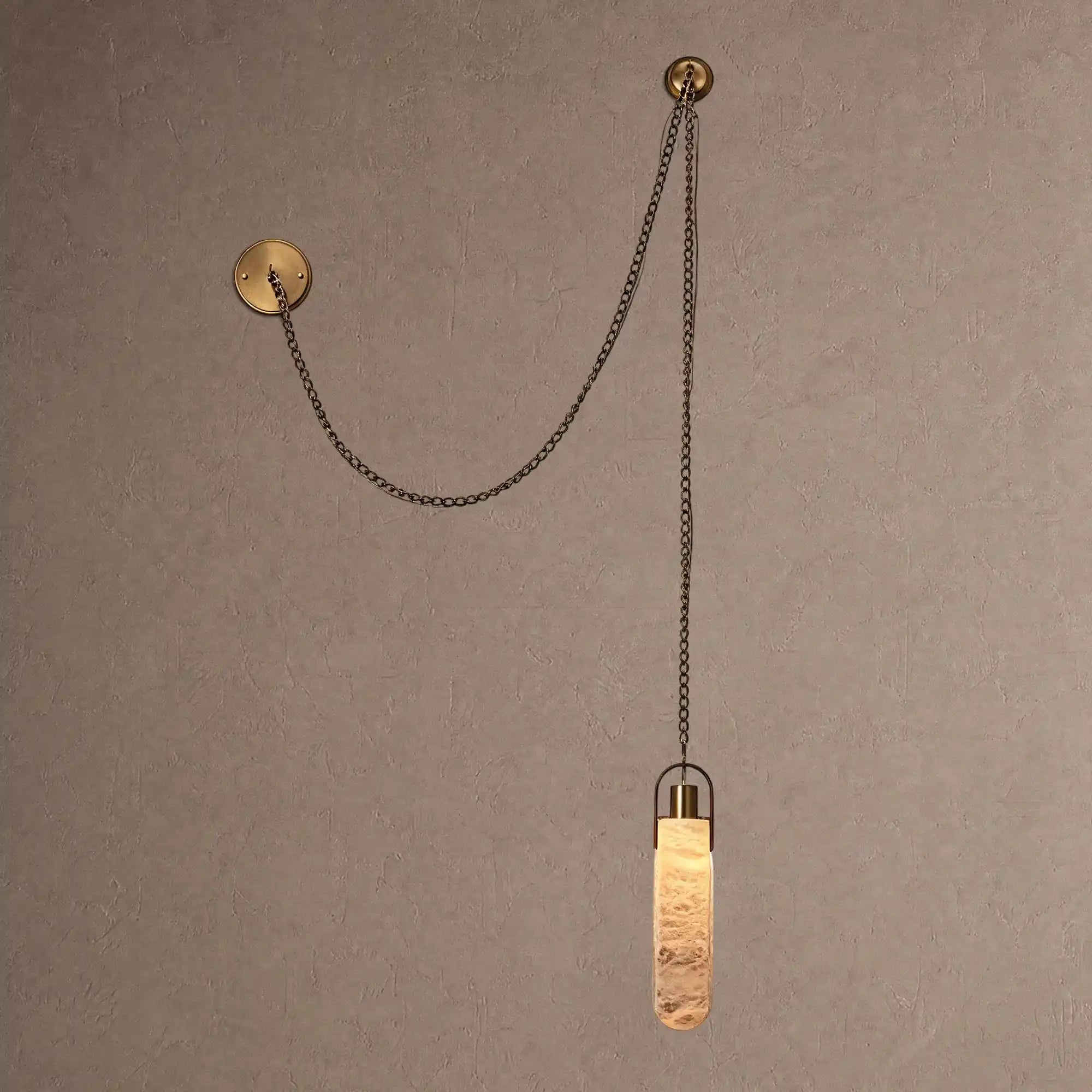 Alabaster Flint 1 Light LED Multi-Drop Pendant - Blushlighting