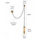 Alabaster Flint 1/2/3/5/7/9/12/15 - Light LED Multi - Drop Pendant - Blushlighting