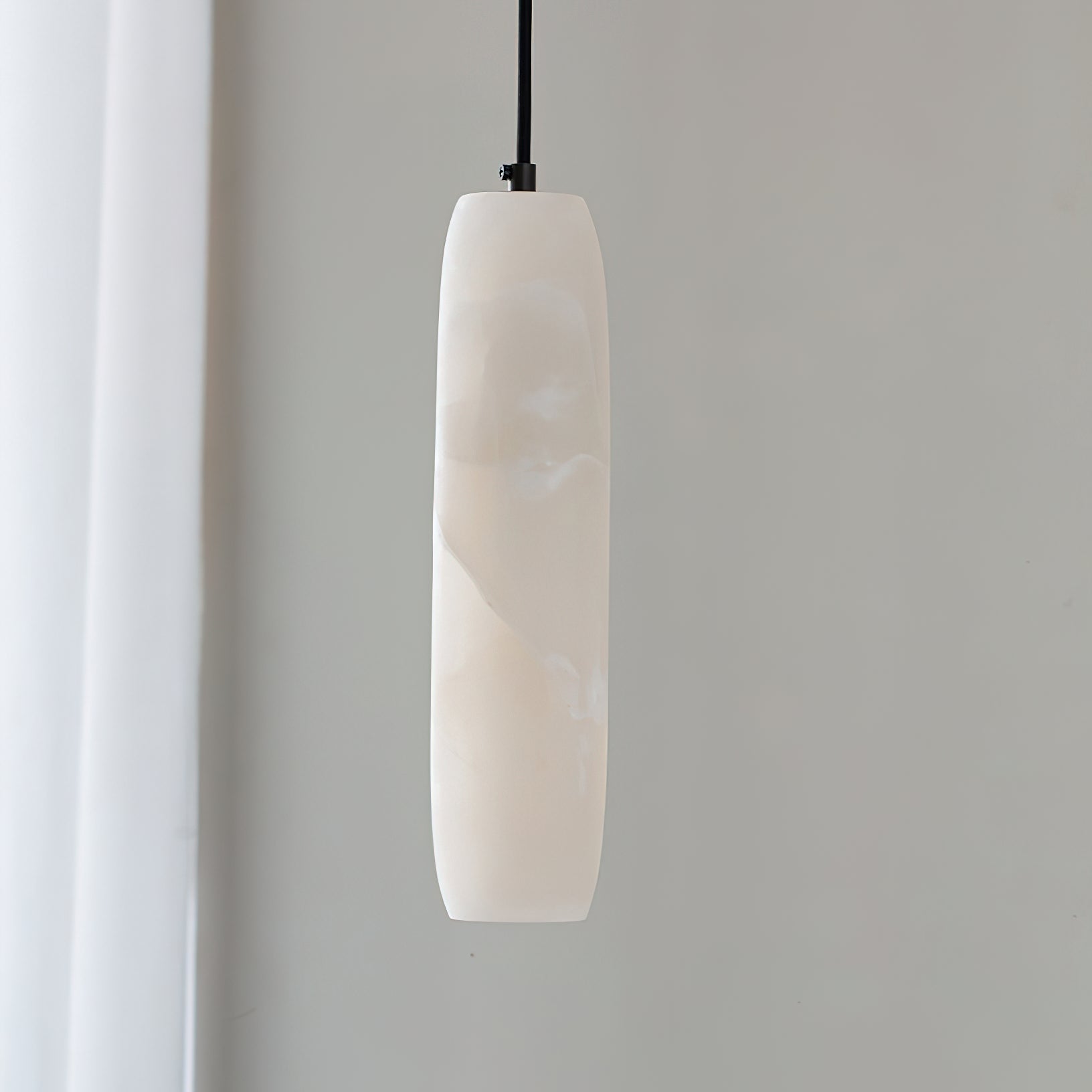 Alabaster Flute Pendant Light - Blushlighting