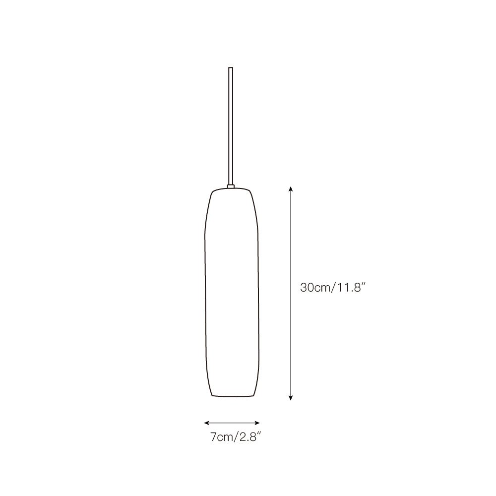 Alabaster Flute Pendant Light - Blushlighting