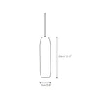Alabaster Flute Pendant Light - Blushlighting