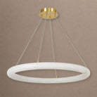Alabaster Globle Round Chandelier - D 48"Blushlighting