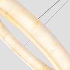 Alabaster Halo Ring Chandelier-chandeliers for dining room,chandeliers for stairways,chandeliers for foyer,chandeliers for bedrooms,chandeliers for kitchen,chandeliers for living room-Blushlighting