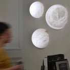 Alabaster Hemisphere Wall Sconce 5.9" D 7.9" D 11.8" D - 5.9" DBlushlighting