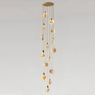 Alabaster Long Staircase Chandelier 5 styles-NORMAL-15 Lights-Blushlighting