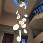 Alabaster Long Staircase Chandelier 5 styles-NORMAL-Blushlighting