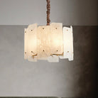 Alabaster Lorry Round Chandelier 20" 31" - D20"Blushlighting