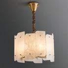 Alabaster Lorry Round Chandelier 20" 31" - D20"Blushlighting