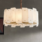 Alabaster Lorry Round Chandelier 20" 31" - D20"Blushlighting