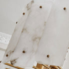 Alabaster Lorry Round Chandelier 20" 31" - D20"Blushlighting