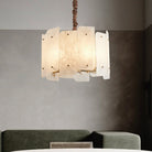 Alabaster Lorry Round Chandelier 20" 31" - D20"Blushlighting