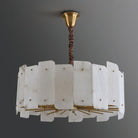 Alabaster Lorry Round Chandelier 20" 31" - D20"Blushlighting