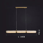 Alabaster Magnificence Art Linear Chandelier - Blushlighting