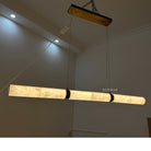 Alabaster Magnificence Art Linear Chandelier - Small: 39.37" LBlushlighting