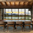 Alabaster Magnificence Art Linear Chandelier - Blushlighting