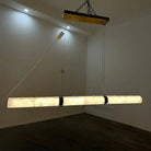 Alabaster Magnificence Art Linear Chandelier - Small: 39.37" LBlushlighting