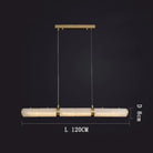 Alabaster Magnificence Art Linear Chandelier - Blushlighting