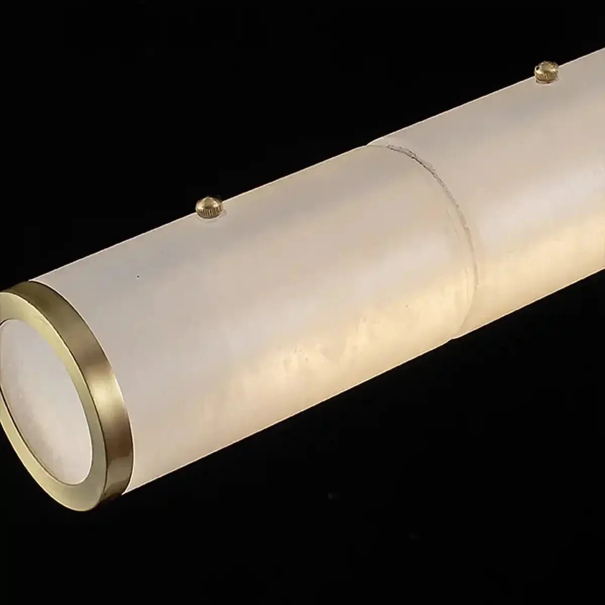 Alabaster Magnificence Art Linear Chandelier - Small: 39.37" LBlushlighting