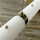 Alabaster Magnificence Art Linear Chandelier - Blushlighting