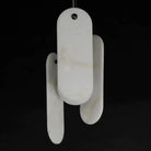 Alabaster Megalith Single Pendant-Pendant for living room,Pendant for kitchen,Pendant for bathrooms,Pendant for bedrooms,Pendant for foyer,Pendant for stairways,Pendant for dining room-Blushlighting